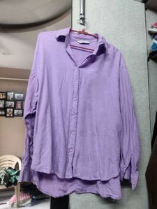 Lavender Oversized Shirt