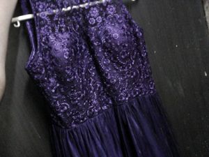 Purple Lace Dress