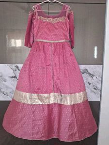 Pink Ethnic Gown