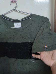Olive Green Graphic Tee