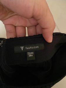 Van Heusen Black Casual Skirt