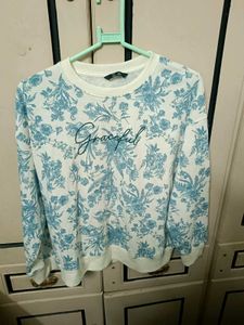 Floral Print Sweatshirt