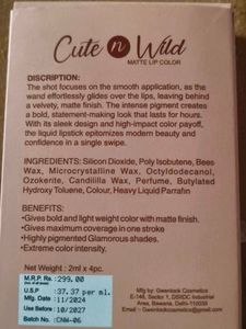 Nude Edit Combo 4 Lipstick