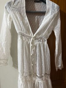 Sheer Full Length Shrug/Cover-Up