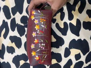 Sunglasses Pouch/ Beautifully Hand Embroidered