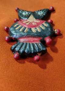 Handmade Clay Owl Showpiece