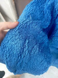 Sale Blue Fleece Pullover