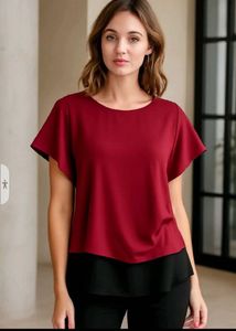 Elegant Burgundy Top🩷