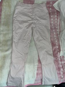 Pink Flare Leg Pants