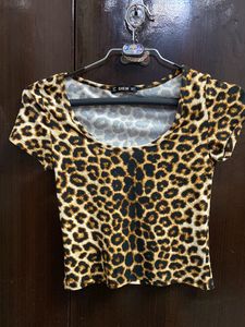 Leopard Print Top