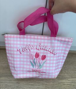 Tulip Garden Tote & Lunch Bag