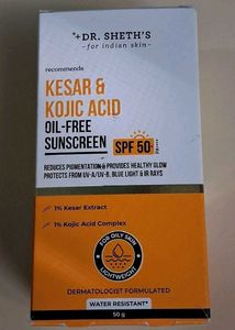 Dr. Sheth's Kesar Sunscreen
