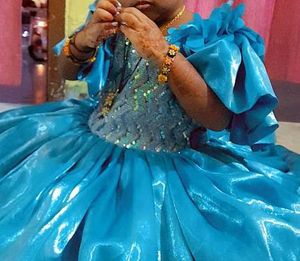 Beautiful Birthday Ya Party Wear Frok For Girls