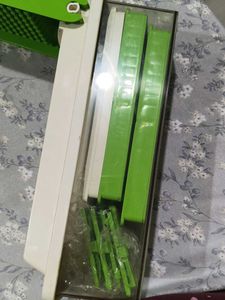multipurpose green chopper with 7 attachments