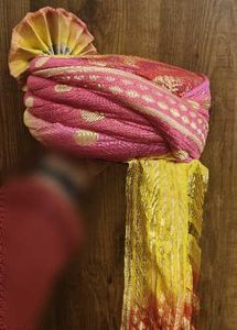 Dupatta &amp; turban/pagdi Set