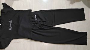 Black &#39;Beautiful&#39; Co-ord Set