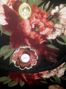 Floral Handbag &amp; Sling Bag Set