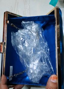 Elegant Blue Clutch