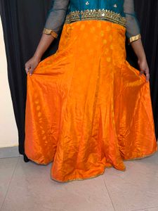 Gown With Dupatta