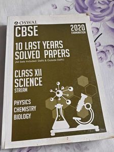 Oswal CBSE Class XII Science