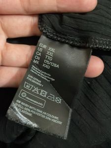 H&amp;M Knit Black Long Sleeve Dress