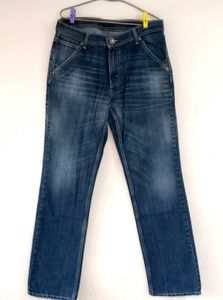 Dark Blue Denim Jeans