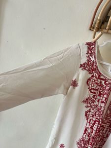 Elegant Embroidered Kurta Set