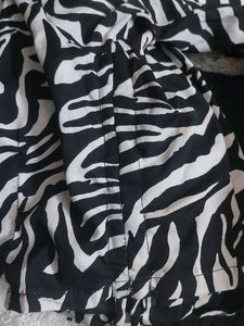 Zebra Print Top