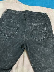 Streachble Acid Wash Denim Jeans