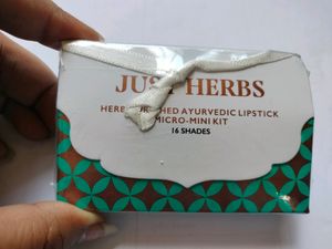 Just Herbs 16 Micro Mini Lipsticks Pack Of 1