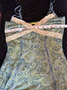 Paisley Lace Trim Top