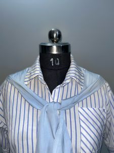 Pinterest White And Blue Striped Shirt