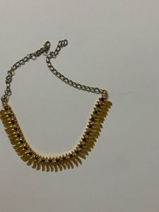 Vintage Gold-Tone Crystal Necklace