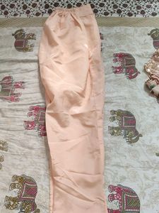 Elegant Peach Kurta Set