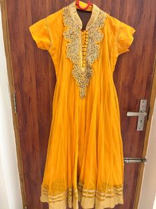 Yellow Embroidered Kurta Set
