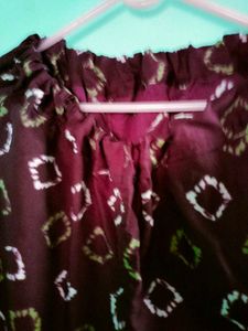 Patterned Casual Pants