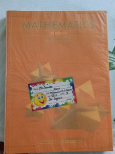 RD Sharma Mathematics Class VII Textbook