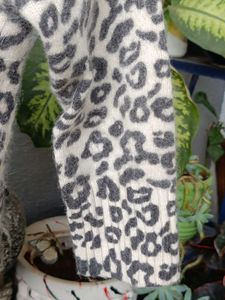 Animal Print Sweater