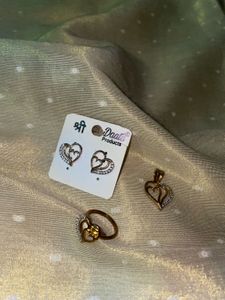 Heart Jewelry Set