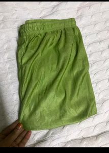 Green Silk Gown