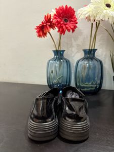 Chunky Black Loafers