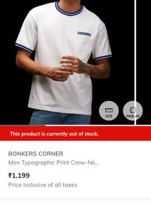 BONKERS oversized Tshirt Cotton