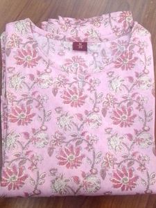 Floral Print Kurta
