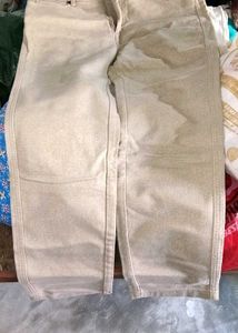 Khaki colour mens Straight jeans 👖