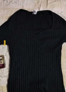 SweetHeart Neckline Korean Top