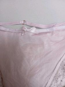 Pink Lace Briefs