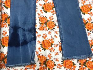 Distressed Flare Jeans