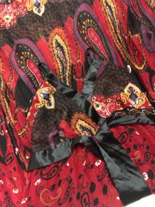 Paisley Print Maxi Dress