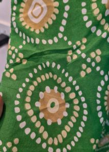 Green Bandhani Print Kurti