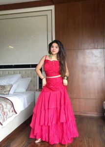 🌺Unique Side Strap Design Lehenga 🌺